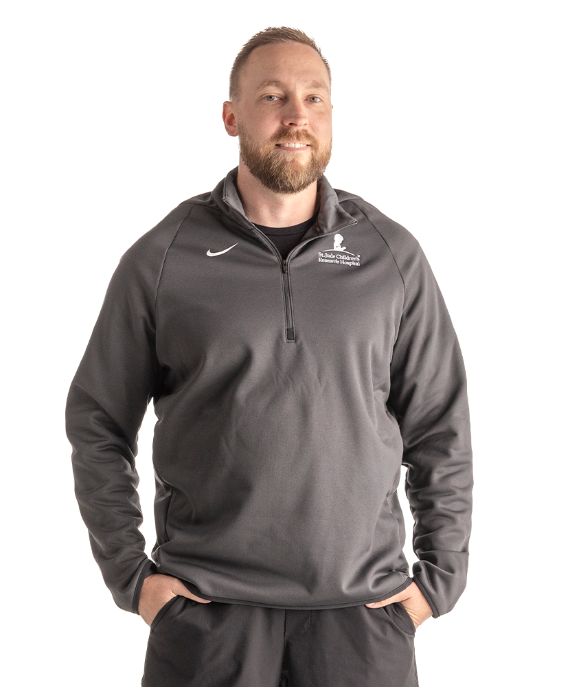 Primary image St. Jude Men's Nike Thermal Quarter Zip